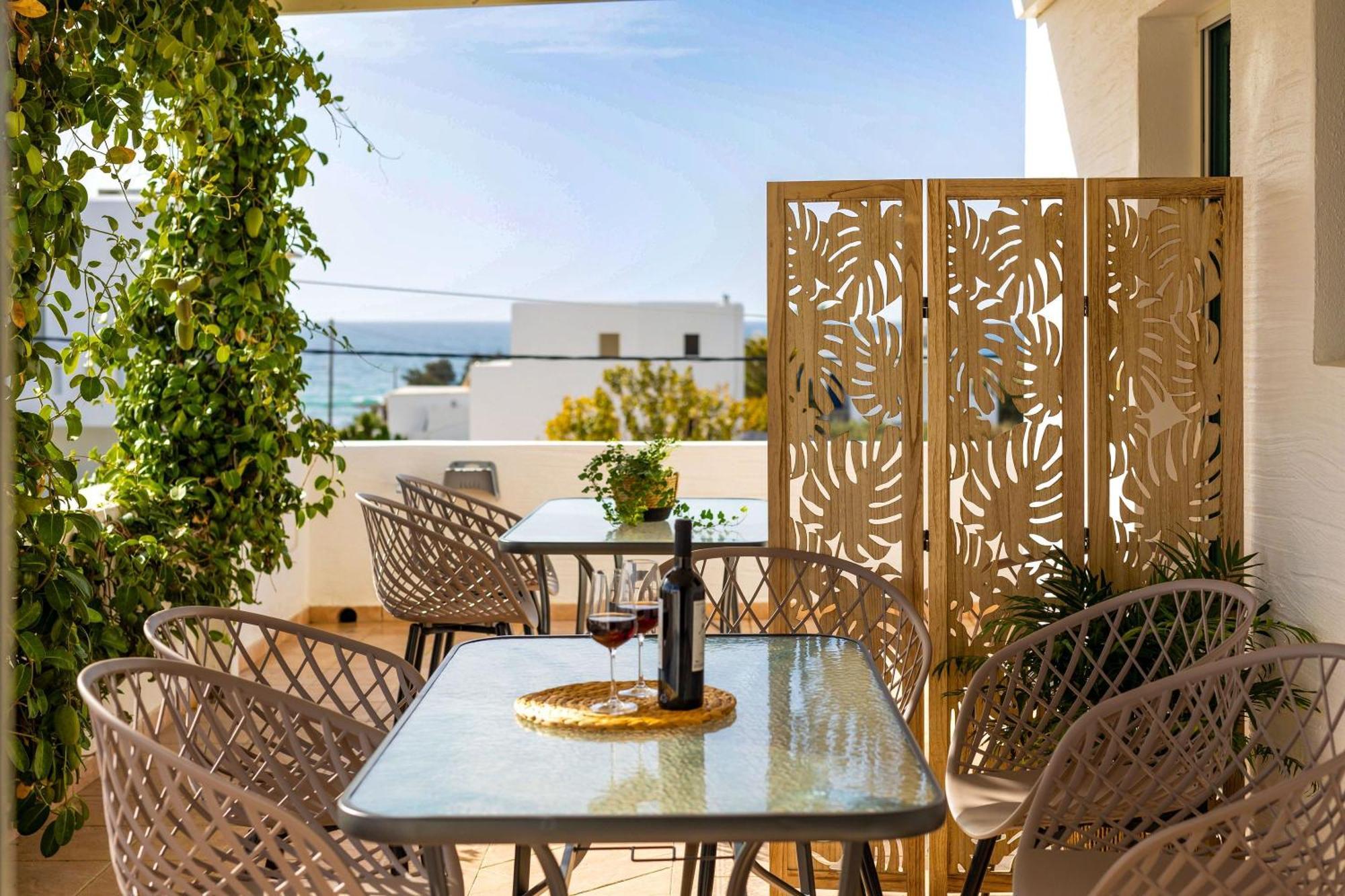 Sahara Beach Apartments - Kastraki Kastraki  Luaran gambar